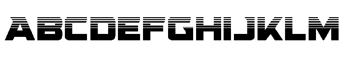Supercharge Straight Halftone FONT