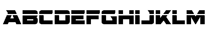 Supercharge Straight Laser FONT