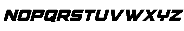 Supercharge Font LOWERCASE