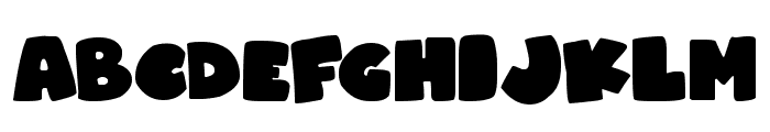Superchunky Bold Font LOWERCASE