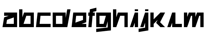 Superconductive Black Font LOWERCASE