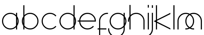 Superfine Font LOWERCASE