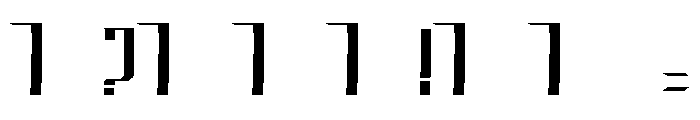 Superfucked Font OTHER CHARS