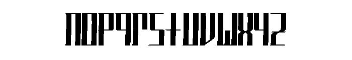 Superfucked Font LOWERCASE
