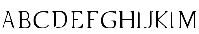 Supernatural Knight Font LOWERCASE