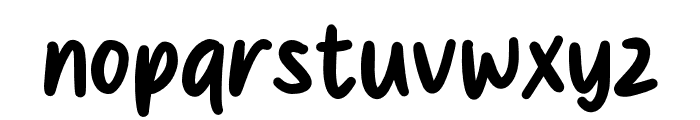 Supfun Font LOWERCASE