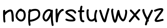 Suphand Font LOWERCASE