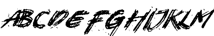 SurefaceRegular Font UPPERCASE