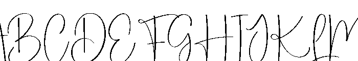 Surfingboard Font UPPERCASE