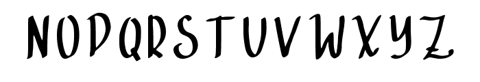 Suri Regular Font UPPERCASE