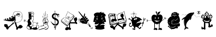 Surrealbats Font LOWERCASE