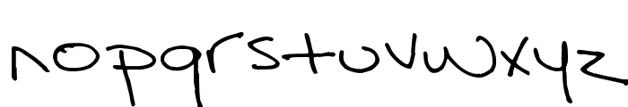 Surrendered Heart Font LOWERCASE