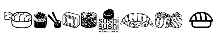 Sushi Sushi Font OTHER CHARS