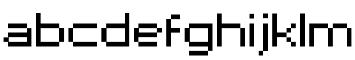 superhelio _extended Font LOWERCASE
