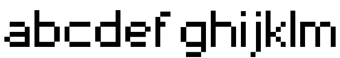 superhelio _regular Font LOWERCASE