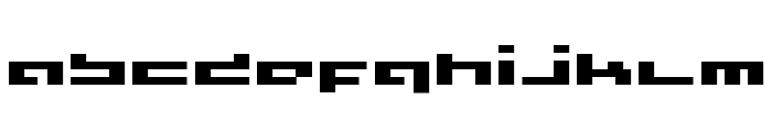 supersimple _fat Font LOWERCASE