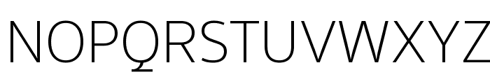 SukhumvitSet-Thin Font UPPERCASE