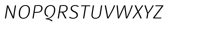 Submariner Light Italic Font UPPERCASE