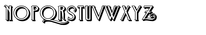 Suciellid Shadow Font UPPERCASE