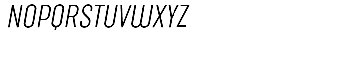 Sugo Pro Classic Extra Light Italic Font UPPERCASE