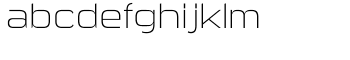 Sui Generis Extra Light Font LOWERCASE