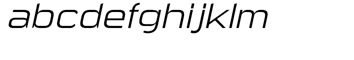 Sui Generis Light Italic Font LOWERCASE