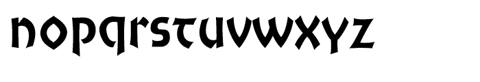 Sultan Regular Font LOWERCASE