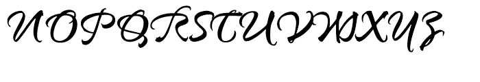 Sunetta Magic Font UPPERCASE