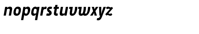 Suomi Sans Medium Italic Font LOWERCASE