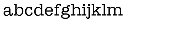 Suomi Slab Serif Book Font LOWERCASE