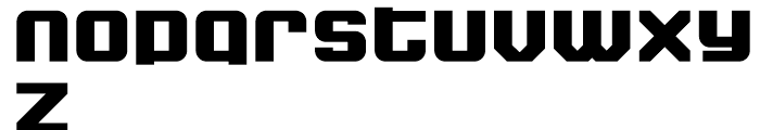 Super Duty Closed Round Heavy Font LOWERCASE
