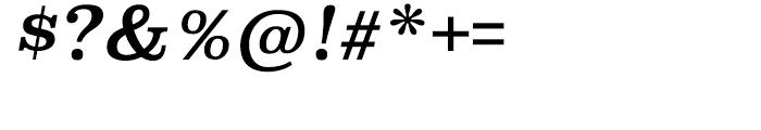 Superclarendon Regular Italic Font OTHER CHARS