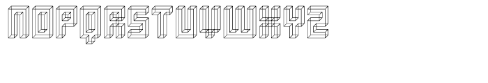 Superfurniture Necker Font UPPERCASE