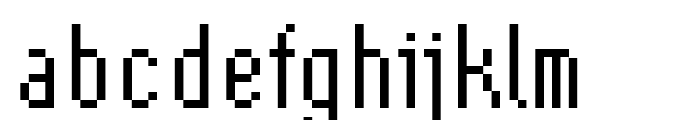 Supernormale Eight Large Compressed Font LOWERCASE