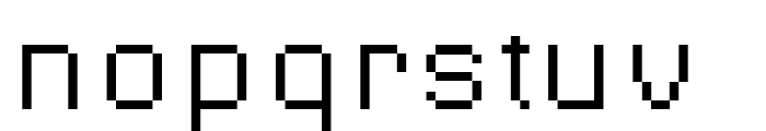 Supernormale Eight Large Regular Font LOWERCASE