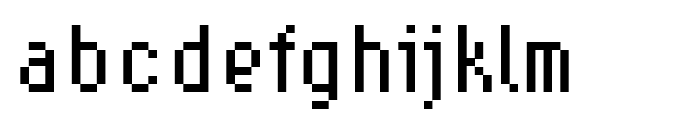 Supernormale Eight Sta Condensed Font LOWERCASE