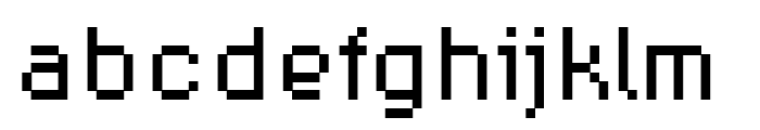 Supernormale Eight Sta Regular Font LOWERCASE