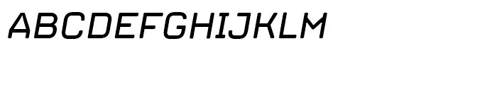 Supernormale Italic Font UPPERCASE