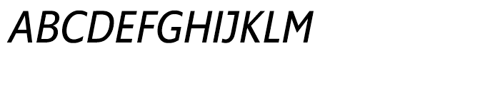 Supra Condensed Normal Italic Font UPPERCASE