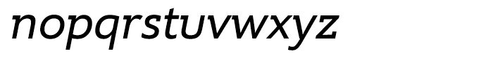 Supra Demiserif Italic Font LOWERCASE