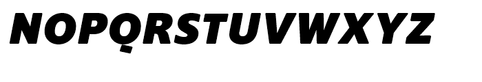 Supra Rounded Black Italic Font UPPERCASE