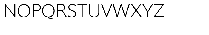 Supra Rounded ExtraLight Font UPPERCASE