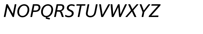 Supra Rounded Normal Italic Font UPPERCASE