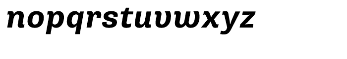Supria Sans Bold Italic Font LOWERCASE