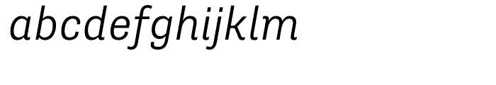 Supria Sans Light Italic Font LOWERCASE
