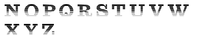 Sutro Shaded Gradient Font UPPERCASE