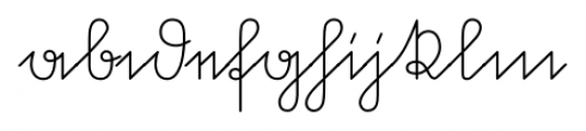 Suetterlin Light Font LOWERCASE