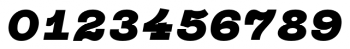 Suomi Slab Serif Black Italic Font OTHER CHARS