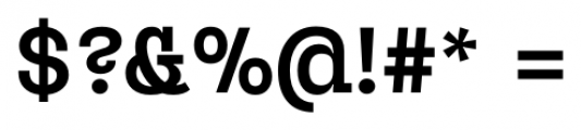 Suomi Slab Serif Medium Font OTHER CHARS