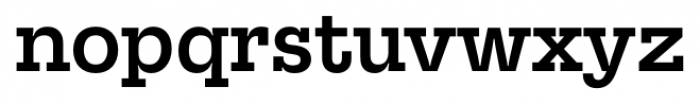 Suomi Slab Serif Medium Font LOWERCASE